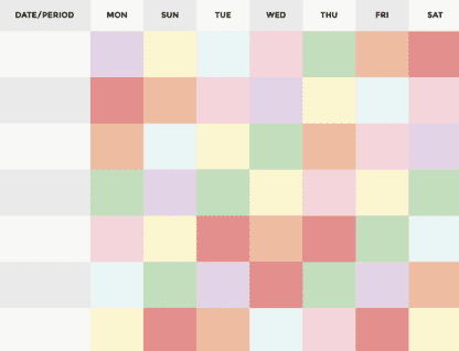 instructor calendar
