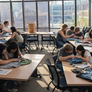 Free Upcycled Clothing Workshop (Hosted by Olin College Students)